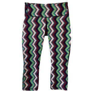 Patagonia capri leggings yoga running zigzag crop soft stretch women’s small